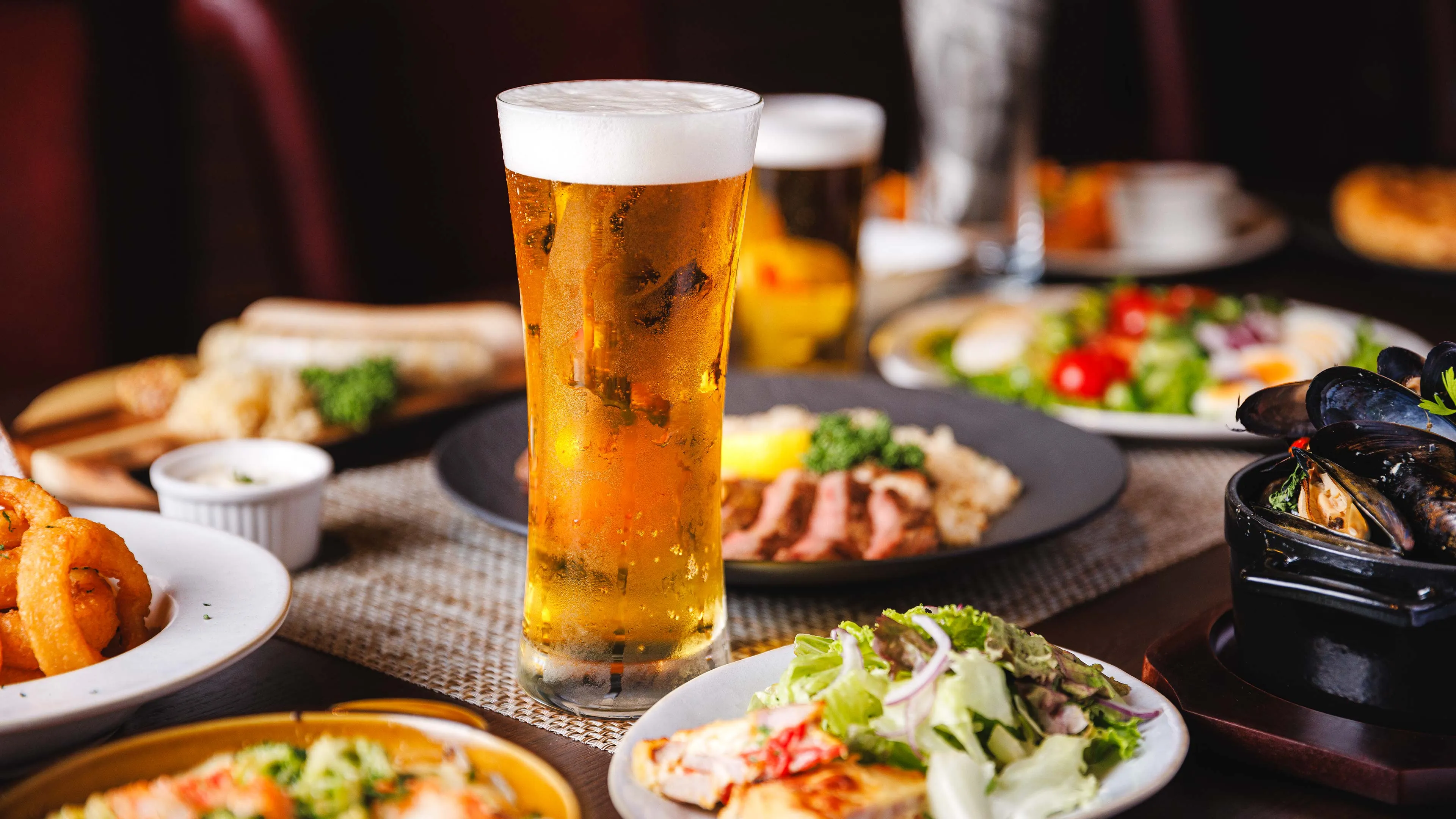 ビールとフード